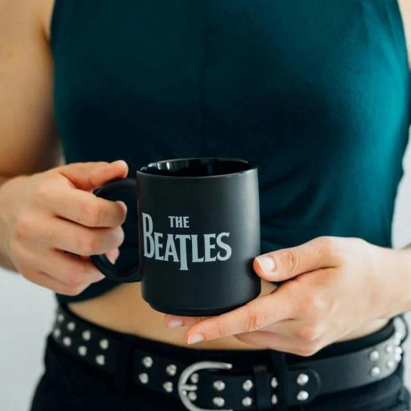 Grupo Eric The Beatles Ceramic Mug 350ml Black