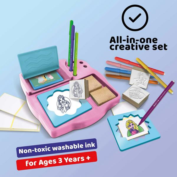 Multiprint Disney Princess Sticker Machine by Multiprint – Kids Craft & Stationery Set
