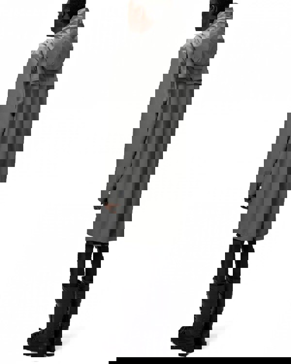 Rains Long Unisex Jacket - 13 Grey