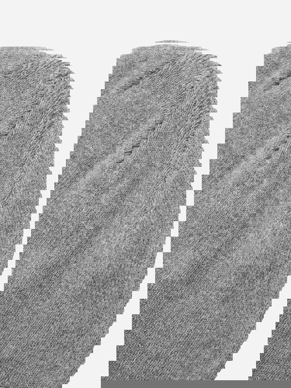 DKNY Girls Logo Beanie Hat in Grey