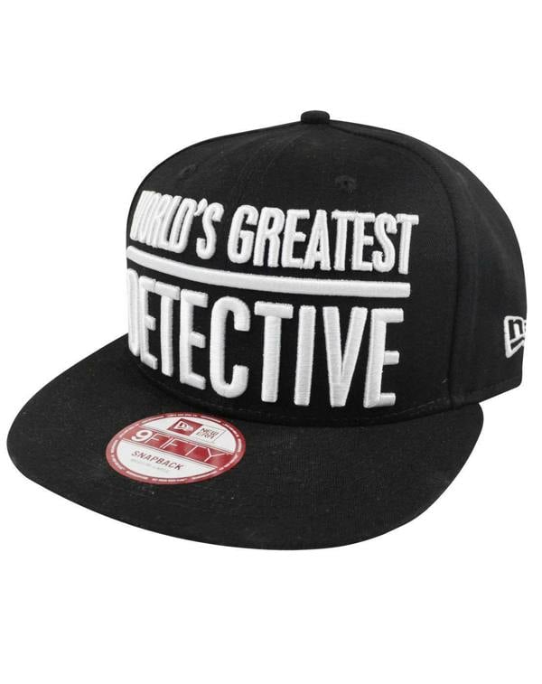 DC Comics Unisex Black Batman Snapback Flat Cap