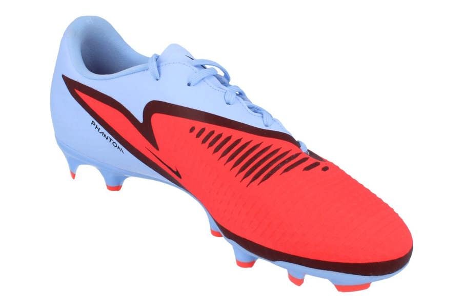 Nike Phantom 6 Low Academy Fg/Mg Mens Football Boots Hj4564  400 - Royal Tint Bright Crimson 400 - Photo 3