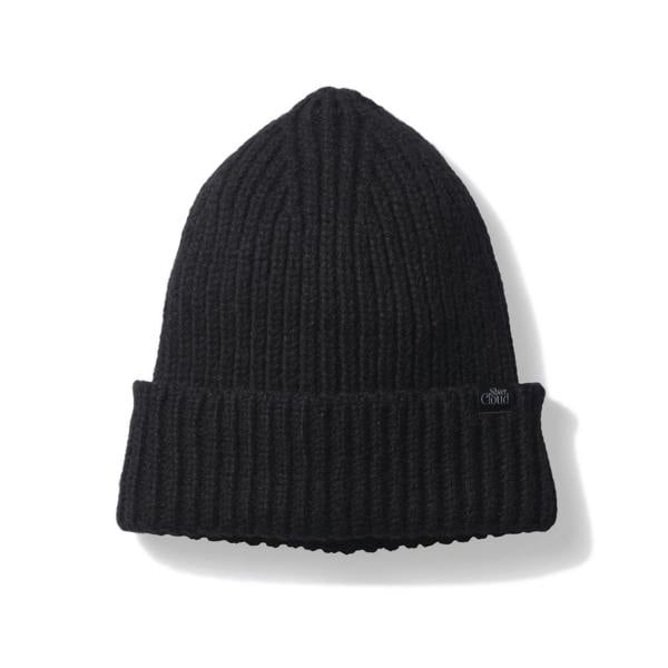 Silver Cloud Beauty Silver Cloud Silver Infused Satin Lined Beanie - Black