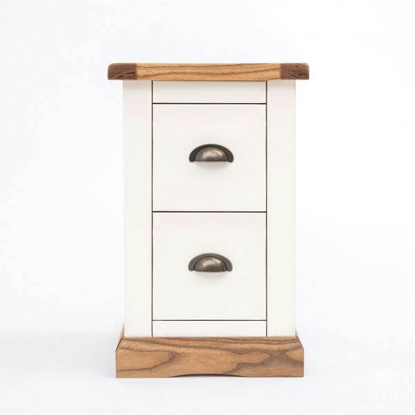 Tropea 2 Drawer Petite Bedside Table