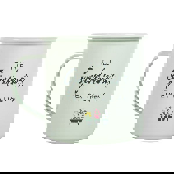 Serano Gardener's Tea Break Enamel Mug