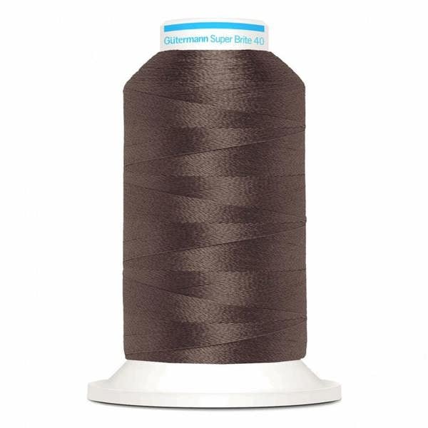 Gutermann Super Brite Polyester 40 Embroidery Thread 1000m Polyester Thread Suitable For Embroidery