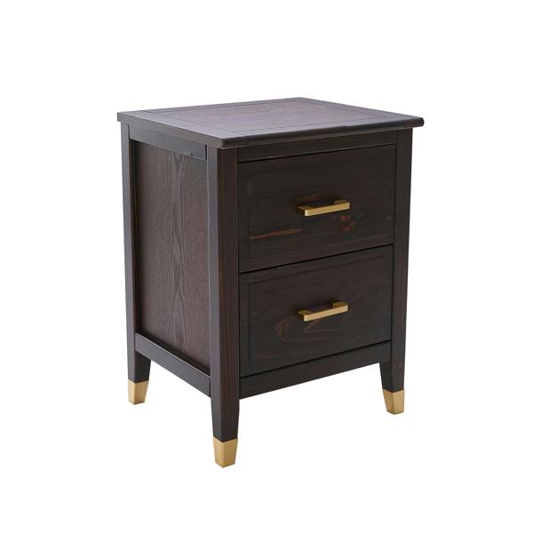 Cabinet Bits Palazzi 2 Drawer Bedside H61 W45 D40cm