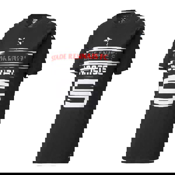 Puma Childrens/Kids Stade Rennais FC Replica Football Shirt - Black - 