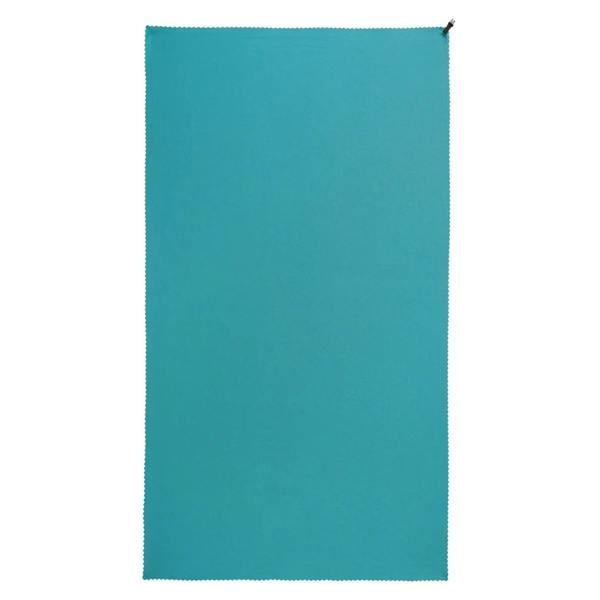 Mountain Warehouse Plain Clip Travel Towel - Teal - 