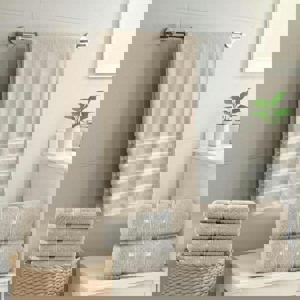 Smart Living Boston 8 PCS Towel Bale Set - Beige