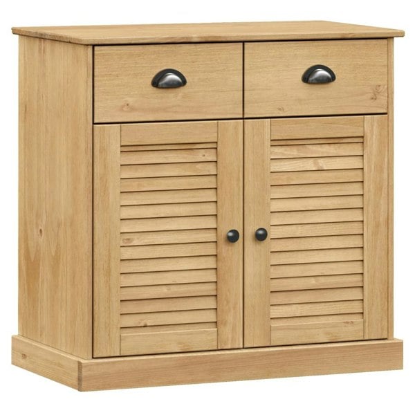 Berkfield Highboard VIGO 78x40x175 cm Solid Wood Pine