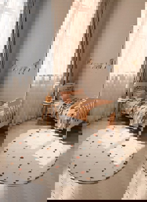 The Rugs Quality Kids Rug Funny Dots - Soft Comfortable Play