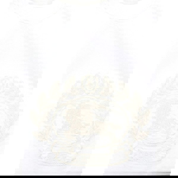 Burberry EKD Embroidered Logo Chalk T-Shirt S