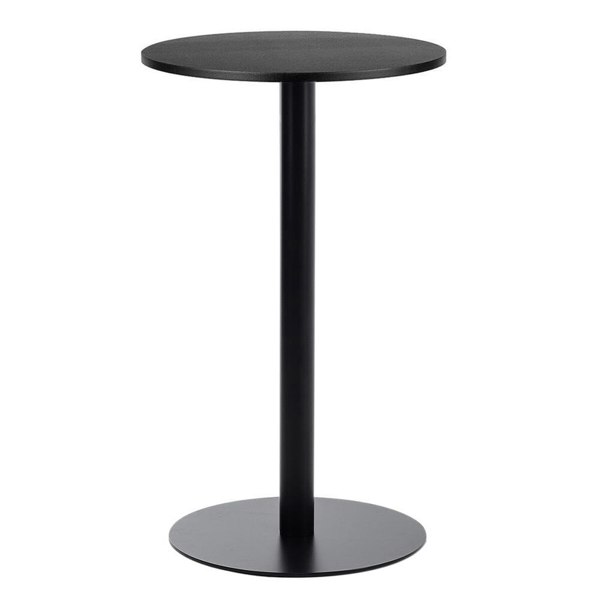 Industrial Style Round Table Base Single Pedestal Table Leg Black Living and Home