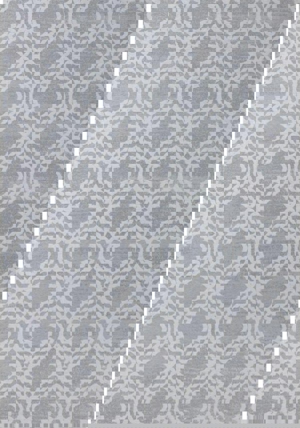 Machine Washable Flatweave Moroccan Rug Grey