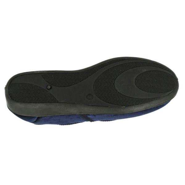Spot On Ladies Spot On Floral Pattern Slippers