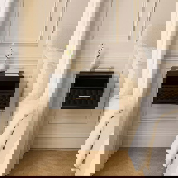 Artisan Furniture Solid Wood Arno Wall-Mounted Nightstand