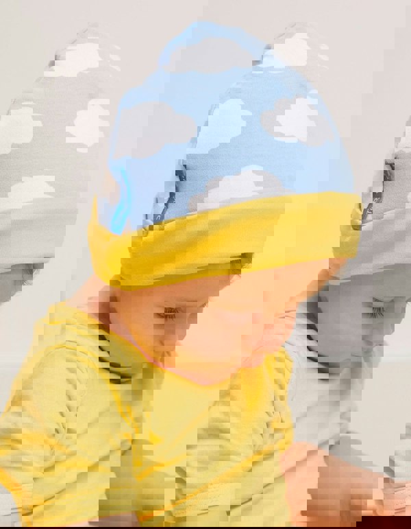 Organic Sun Cloud Print Baby Gift Set - Toby Tiger UK Retail