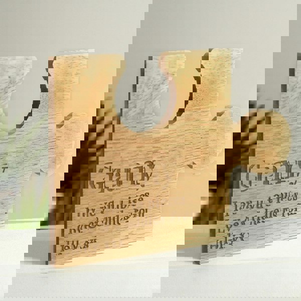 Personalised Memento Company Personalised Free Text Jigsaw Piece