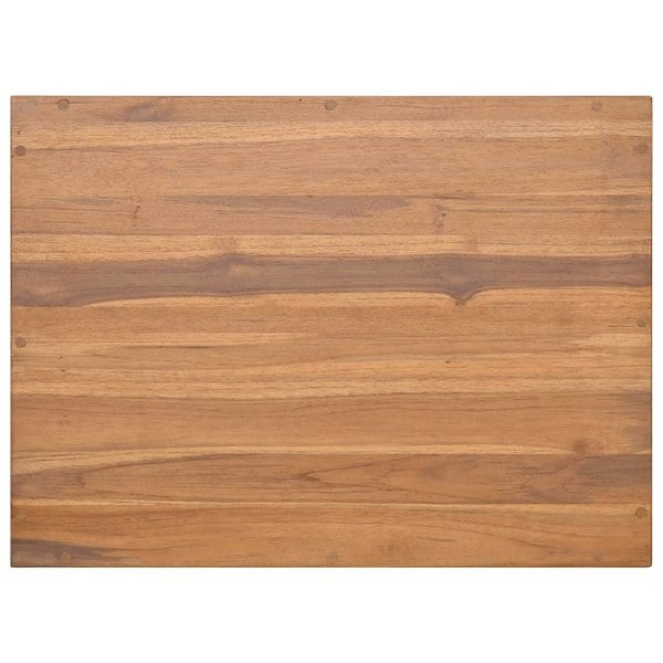 Berkfield Wall-mounted Bathroom Cabinet 60x45x30 cm Solid Teak Wood