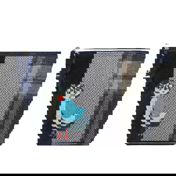 Earth Squared Owl Country Tartan Makeup Cosmetic Bag