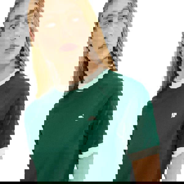 Ellesse Womens/Ladies Etchemin Slim T-Shirt - Dark Green - 