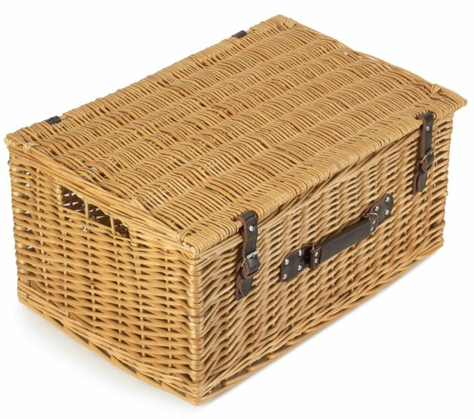 Wicker Picnic Baket with Lining