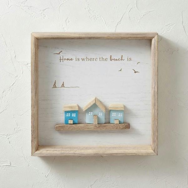 Garden Greatness Coastal Glass Art The Beach Plaque