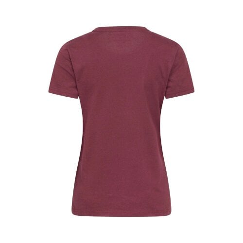 Mountain Warehouse Womens Scotland Lightweight T-Shirt - Burgundy