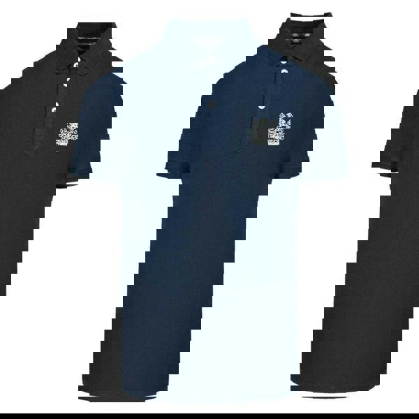 Aquascutum Mens Aldis Polo Shirt - Navy - 