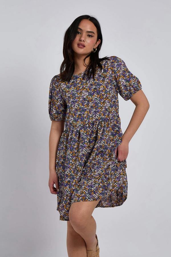 Urban Bliss Lennox Puff Sleeve Mini Smock