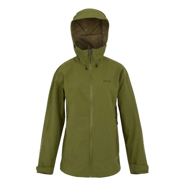 Regatta Womens/Ladies Okara Waterproof Jacket - Nephrite Green/Camo Green
