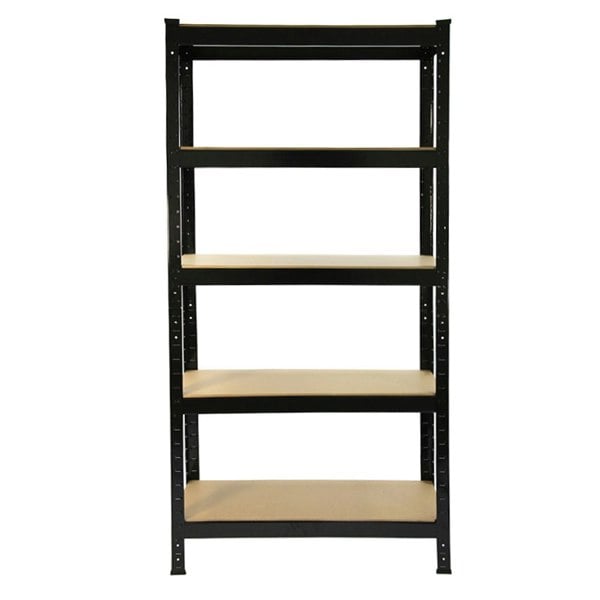 Monster Racking T-Rax Heavy Duty Shelving Units - Black (75cm W, 30cm D)