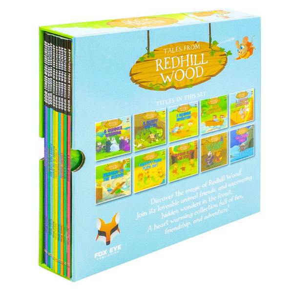 Tales from Redhill Wood 10 Books Collection Set: A Summer Wedding, Sleepy Winter, Squirrel Adventure, River Adventure, Treetop Adventure & More