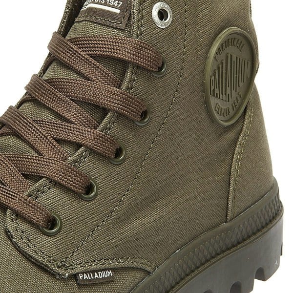 Palladium - 73089-325 MENS PAMPA HI MONO CHROME OLIVE NIGHT