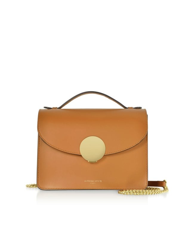 Le Parmentier New Ondina Top Handle Shoulder Bag - Caramel