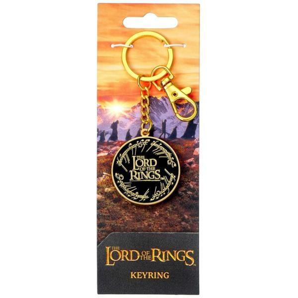 The Carat Shop The Lord of The Rings Logo Keyring