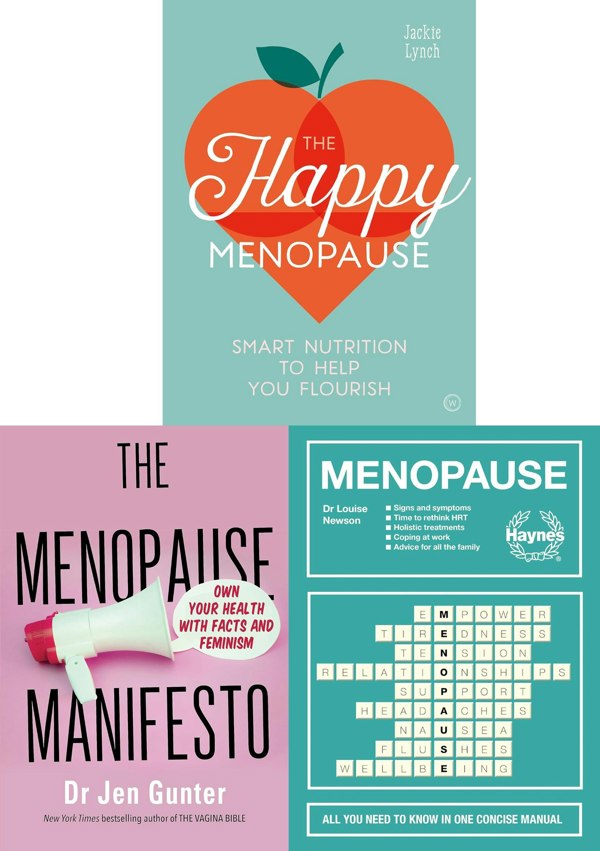 The Menopause Manifesto, the happy menopause, Menopause concise manual 3 Books Collection Set