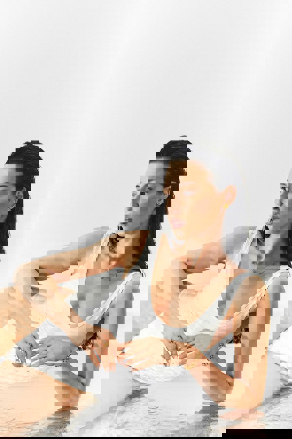 Elk & Bloom New Chain Chapter 15K Gold Plated Chunky Triple Chain Link Bracelet