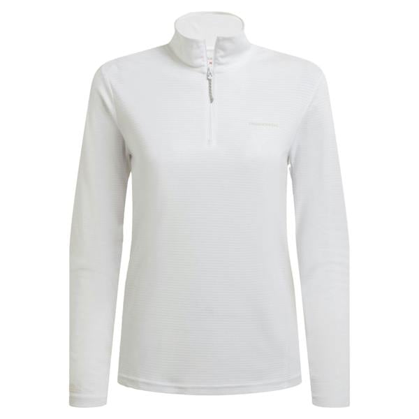 Craghoppers Womens/Ladies Nosilife Half Zip Top - White - 
