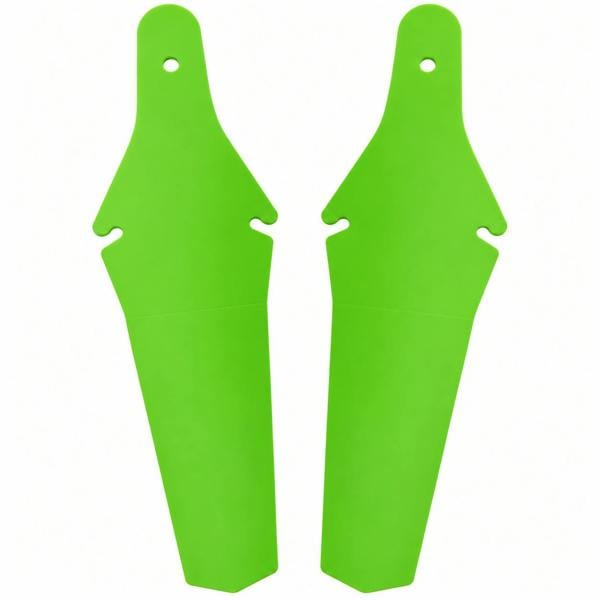 ATEK 2 Pack Bicycle Rear Mudguards Universal Saddle Splash Guards Green