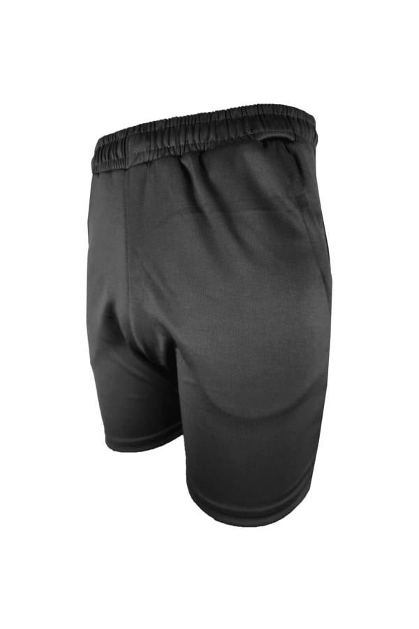 Tempo Athletic Leisure Shorts – Quick-Dry Black & Navy - Optimum