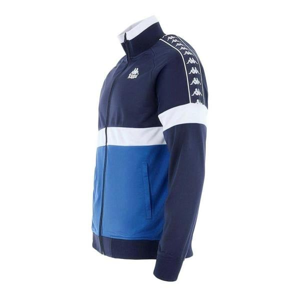 Kappa Mens Colour Block Regular Raglan Track Jacket - Navy - 