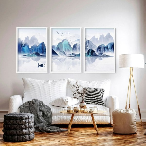 Japan landscape art | set of 3 wall art prints