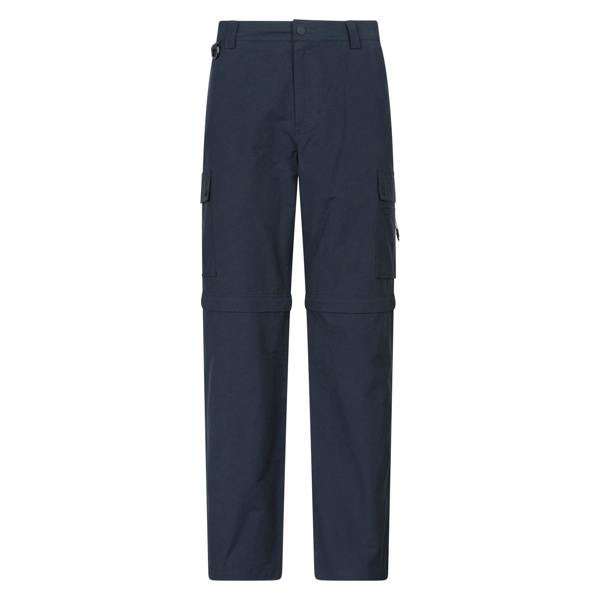 Mountain Warehouse Mens Rydal Zip-Off Hiking Trousers - Navy - 