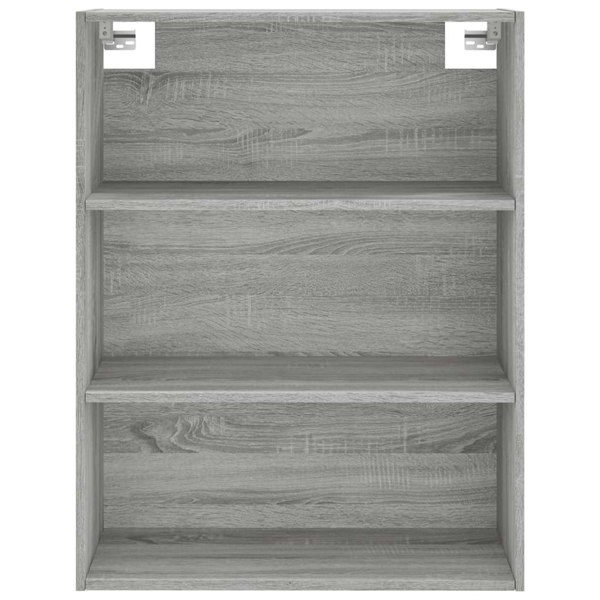 Berkfield Highboard Grey Sonoma 69.5x34x180 cm Engineered Wood
