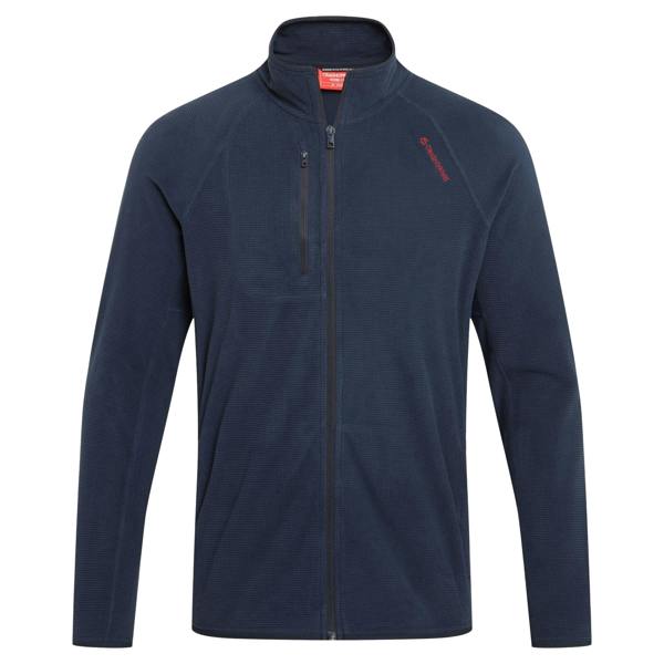 Craghoppers Mens Bromsgrove Nosilife Full Zip Golf Fleece Jacket - Blue Navy - 
