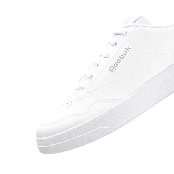 Reebok Mens Prime Club Leather Trainers - White/Grey - 