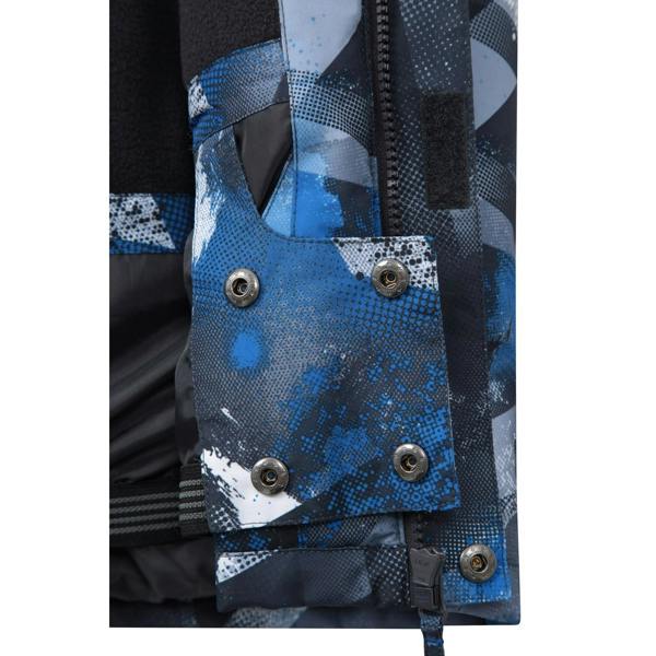 Mountain Warehouse Childrens/Kids Mogal Geometric Ski Jacket - Blue - 