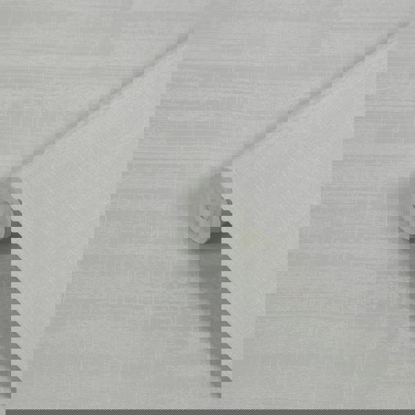 Boutique Lamont Weave Wallpaper - Light Grey - 10m